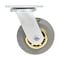 Vestil Flat-Free Swivel Caster 5 In. Diameter x 2 In. Width 507 Lb. Capacity Gray/Gold CST-VE-5X2FF-S - alternate 7